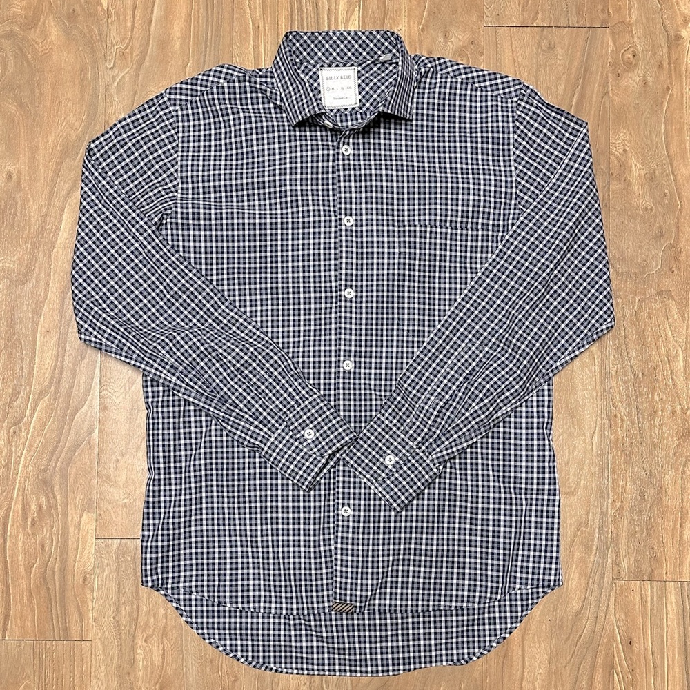 **Billy Reid** Standard Cut Button Down Size Small - image 6
